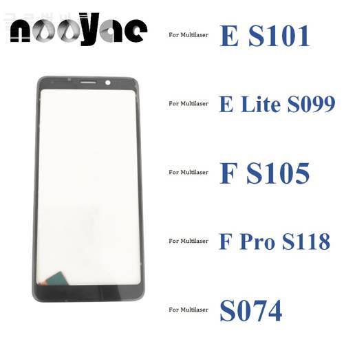 Black Top For Multilaser E S101 Lite S099 F S105 Pro S118 S074 Touch Screen Digitizer Glass Sensor Screen Touchpad Panel
