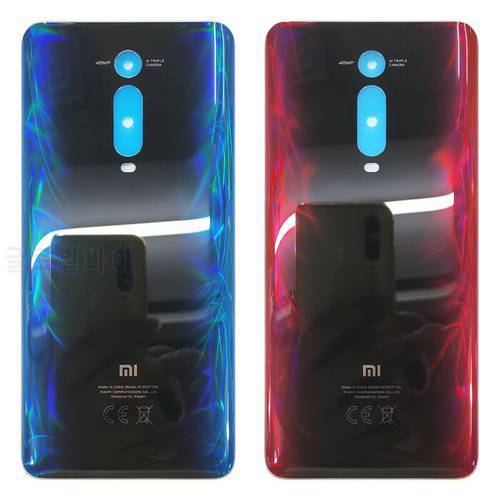 New Original Back Glass For Xiaomi Mi 9T Pro Battery Back Cover Door For Xiaomi Redmi K20 Pro Back Glass Housing Battery Cover