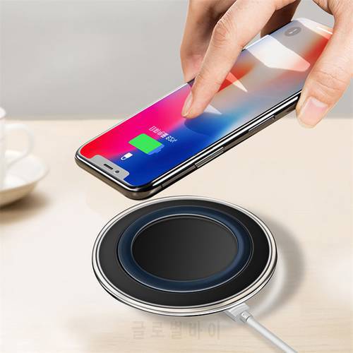 Wireless Charger For IPhone X Xs QI Automatic Charging Pad Dock Station Fast Charge For Samsung S10 Xiaomi mi9 Induction Charger