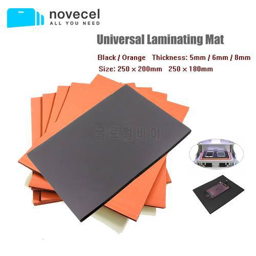 NOVECEL Super soft Universal OCA Vacuum Lamination Machine Rubber Mat LCD OLED Screen Repair Tool Pressure screen special sponge