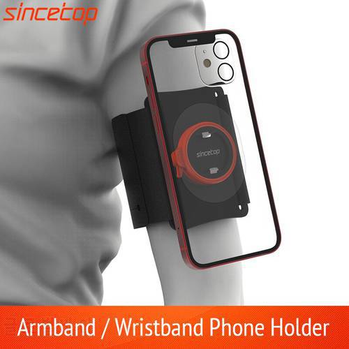 Universal Sports Armband for iPhone 13 12 11 Samsung Rotatable Wrist Running Sport Arm Band With Key Holder for 4-6 inch Phone