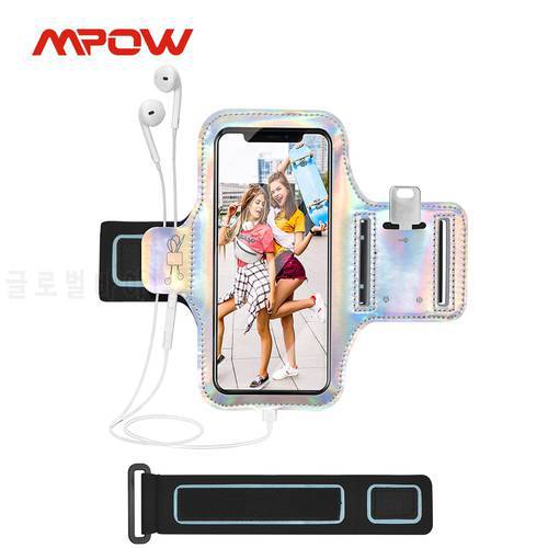 Mpow Armband Case Sports Running Armband with With a Sensitive Screen Up to 6.1 inches Smartphone for iPhone 13/12/11 Pro/11/XR
