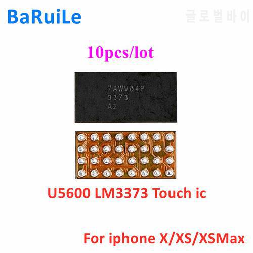 BaRuiLe 10pcs U5600 LM3373A1YKA LM3373A1 LM3373 3373 A2 Display Touch Power Chip Model IC for iphone X XS XS-MAX