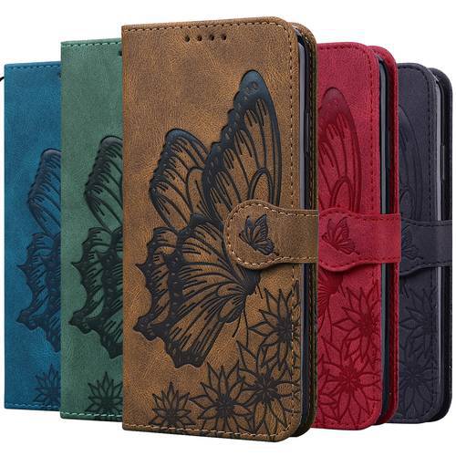 Retro Flip Leather Phone Case For Oneplus Nord CE N200 5G Butterfly Book Cover