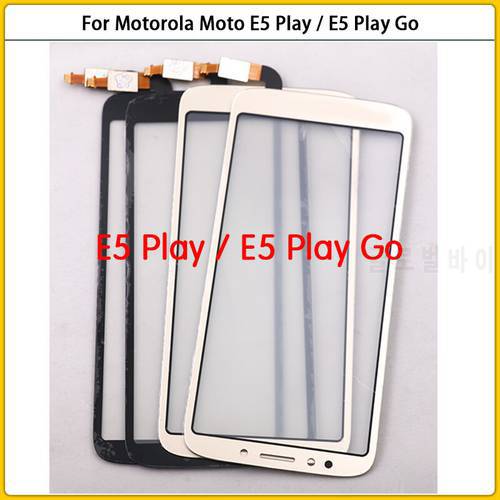 10PCS For Motorola Moto E5 Play/E5 Play Go XT1920 XT1921 Touch Screen Panel Digitizer Sensor LCD Front Glass TouchScreen Replace