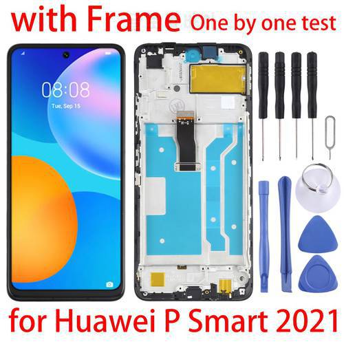 New for Huawei P Smart 2021 LCD Screen and Digitizer Full Assembly with Frame for Huawei P Smart 2021