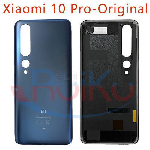 For Xiaomi Mi 10 Pro Back Door Replacement Hard Battery Case For xiaomi mi 10pro 5G Rear Housing Cover