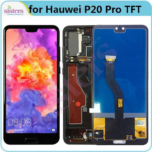 LCD for Huawei P20 Pro LCD Screen LCD Display For Huawei P20Pro Touch Screen Digitizer CLT-L09 L29 AL00 AL01 AL00L Screen Tested