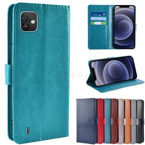 Vintage Flip Leather Case For Wiko Y82 Cover Magnetic card holder Phone Case On Wiko Y82 Y 82 WikoY82 6.1 inch Protective Cover