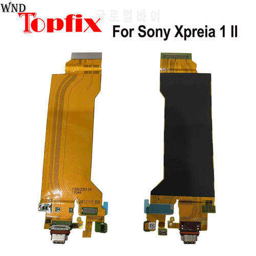 For Sony Xperia 1 II USB Charging Port Charger Port Dock Plug Connector Board Replacement Parts For Sony X1 1 II