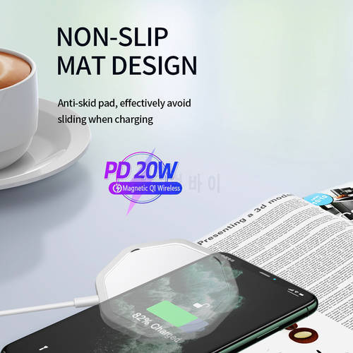 Magnetic Wireless Charger For iphone 12 pro max Magic Fast Charging For iphone12 iphon 12mini Mini Chargers USB-C PD Adapte