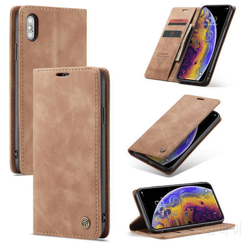 Luxury Fold Flip Leather Phone Cases for iPhone 14 13Pro Max 12 Mini 11 Pro Max XR X Xs SE 6S 7 8 Plus Shockproof Stand Cover