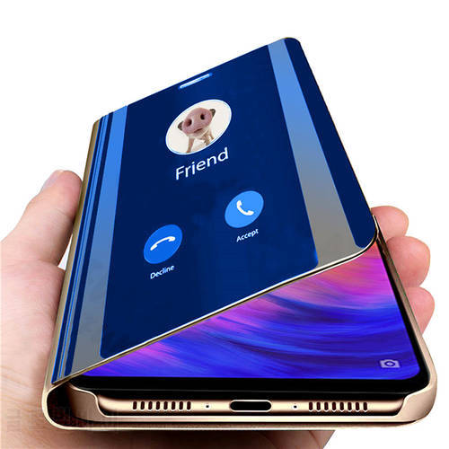 Fashion Mirror Flip Case for Samsung Galaxy A32 A12 A71 A70 A52 A20 A20e A20s A30 A31 A42 A72 J4 J6 A6 A7 A8 A82 A50 A51 Cover