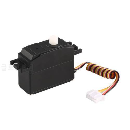 1PCS 25g Plastic Gear Servo 4.8-6V for 1/12 Wltoys 12428 12423 RC Car Truck Model Steering Parts RC Toys Accessories