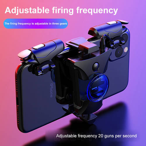 2PCS PUBG Mobile Game Controller Gamepad Trigger Aim Button L1 R1 Shooter Joystick For Different Model Phone Game Pad Accesorios
