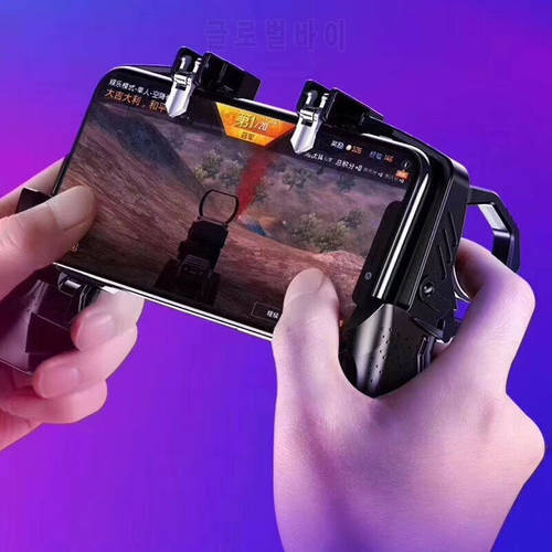 1PCS New Metal Pubg Controller Joystick For Pubg Mobile Trigger Gamepad For iPhone Android Smart Phone Shooting Game