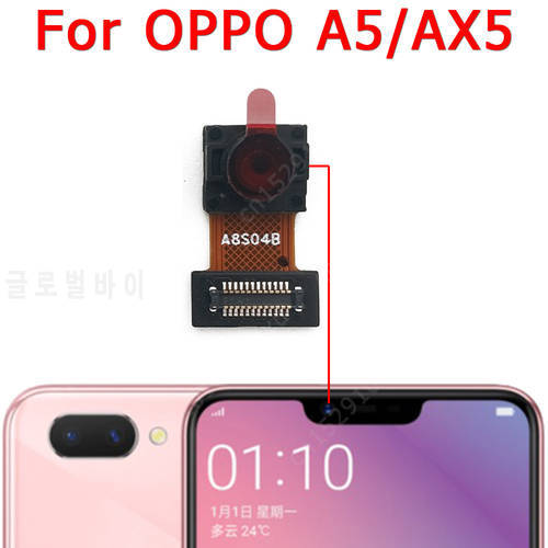 Original Front Camera For OPPO A5 AX5 Frontal Selfie Small Camera Module Phone Accessories Replacement Repair Spare Parts