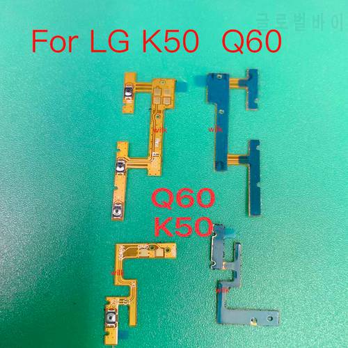 1PCS For LG K50 LGK50 LGQ60 LG Q60 Ai Function Volume Button Flex Cable Side Key Switch ON OFF Control Button Repair Parts