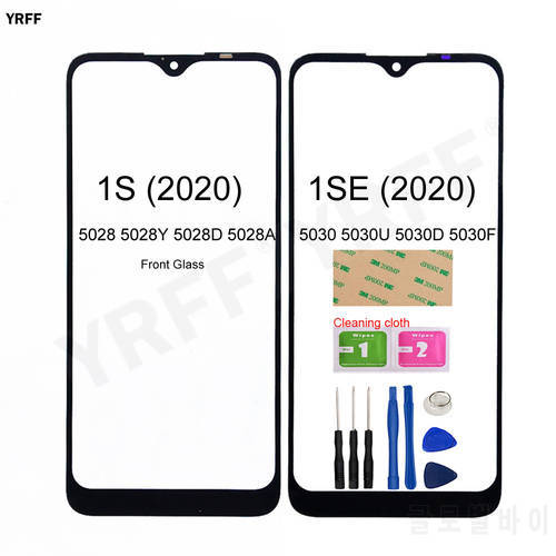 For Alcatel 1S 1SE (2020) Mobile Phone Touch Panel For Alcatel 1 SE S 5028 5030 Front Outer Glass Panel Repair (No Touch Screen)