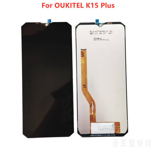 New Original LCD Display Screen Touch Digitized Assembly Replacement For OUKITEL K15 Plus 6.52 Inch Phone