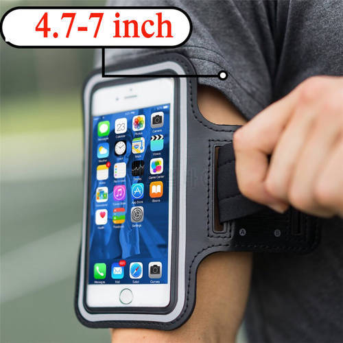 4.7-7 inch Sport Armband Arm Band Belt Cover Running GYM Bag Case Phone Cases For iPhone12 11 Pro X XS MAX XR 6 6s 7 8 Plus