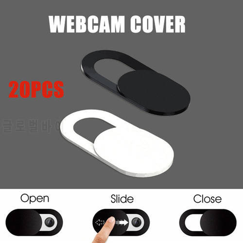 20PCS Phone Privacy Sticker WebCam Cover Universal Slider Phone Lens Antispy Camera Cover For iPhone iPad Web Laptop Tablet PC
