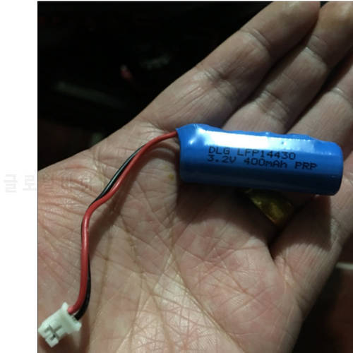 3.2v 400mAh Original size Battery for Rechargeable solar equipment 14430 East China Sea ETC lithium batteries