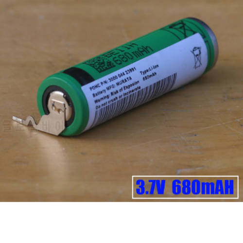 680mah battery For PHILIPS electric toothbrush HX9340 9350 9360 HX63 65 67 series special battery +Number tracking