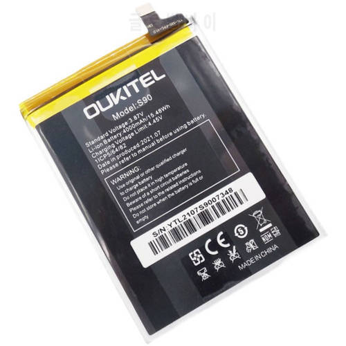 New production date for OUKITEL C21 Pro battery 4000mAh Long standby time High capacity for OUKITEL S90 battery