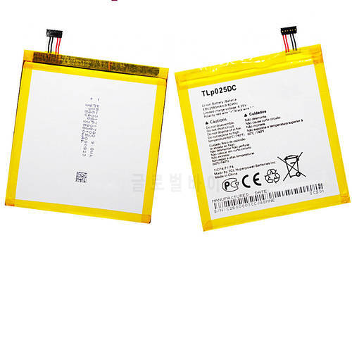 High quality Replacement Battery profession For Alcatel One Touch Pixi 4 6.0 OT-8050 8050D OT 9001D 9001A 9001X TLP025DC 2580mAh
