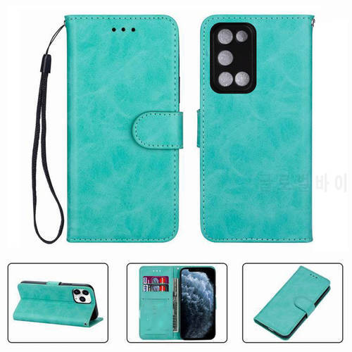 For OPPO A72 4G CPH2067 A52 CPH2061, CPH2069 Wallet Case High Quality Flip Leather Phone Shell Protective Cover Funda