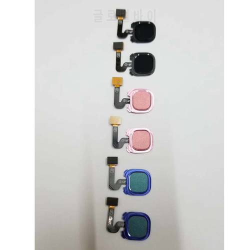 Original New For Samsung Galaxy A9 2018 A920 A920F Touch ID Home Button Fingerprint Sensor Flex Cable