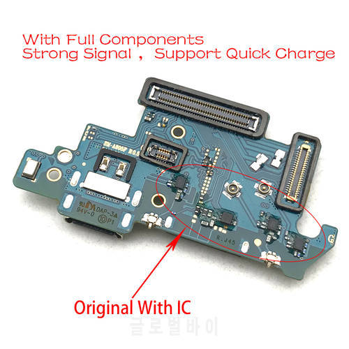 New Charger Board PCB Flex For Samsung Galaxy A80 A805F USB Port Connector Dock Charging Ribbon Cable