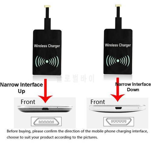 Universal iPhone Android Fast Wireless Charger Adapter For Samsung Qi Wireless Charging Receiver Micro USB Type-C Chargers