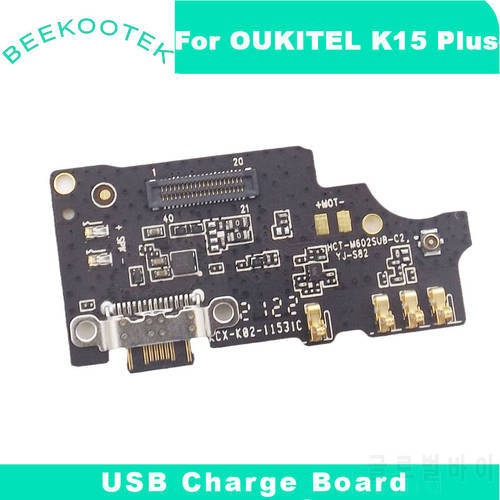 New Original OUKITEL K15 Plus USB Board Plug Charge Board Replacement Repair Accessories For K15 Plus 6.52 inch Smartphone