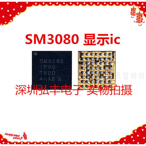2pcs SM3080 display ic