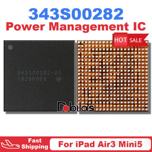 1Pcs 343S00282 For iPad Air3 Mini5 Main Power IC 343S00282-A0 BGA Power Supply Chip PMIC PM IC Integrated Circuits Chipset