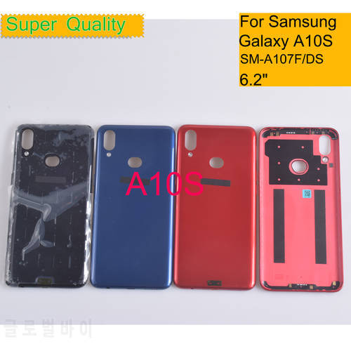 10Pcs/Lot For Samsung Galaxy A10S A107 A107F SM-A107F/DS Housing Back Cover Case Rear Battery Door Chassis Housing Replacement
