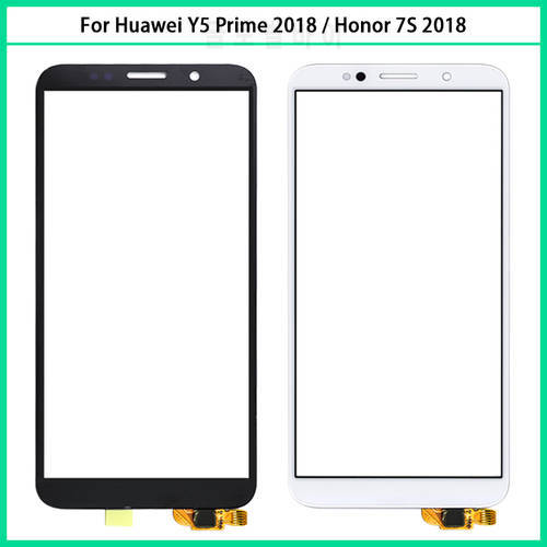 New For Huawei Y5 Prime 2018 DRA-L02 / Honor 7S 2018 Touch Screen Panel Sensor Digitizer LCD Front Glass Lens Touchscreen Replac