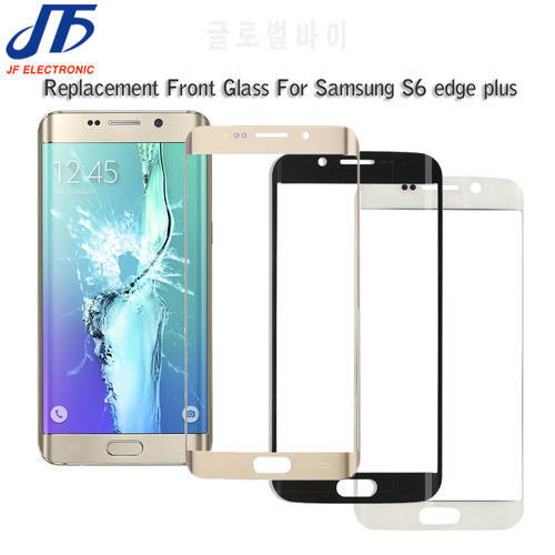 10Pcs/Lot Outer Glass for Samsung Galaxy S6 Edge Plus G925 G928 LCD Touch Screen Front Outer Glass Lens