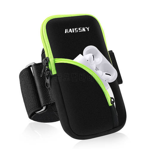 Outdoor Sports Running Armband Case For AirPods Pro 2 3 iPhone 13 12 11 Pro Max GYM Fitness Phone Pouch Bag For Samsung S22 Plus