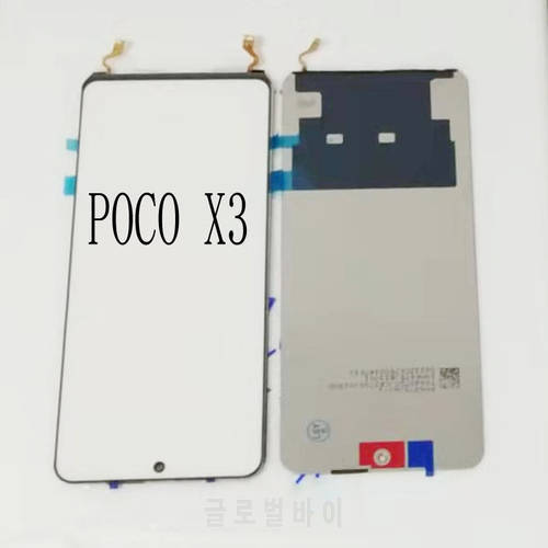 2PCS/5PCS/10PCS High Quality Backlight panel For Xiaomi POCO X3 LCD Display Backlight Film repair part