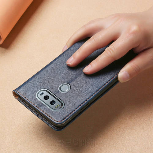 Case for LG V30 V40 V50 V60 ThinQ Cover Leather Silicone Back Cover Wallet Card Slots Coque Flip Cover Book Phone Case