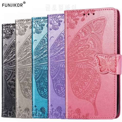 3D Butterfly Leather Case For Samsung Galaxy Note 20 10 9 8 S10 Lite S10e S7 S9 S8 Plus S20 Ultra J4 J6 A8 A7 2018 Wallet Cover