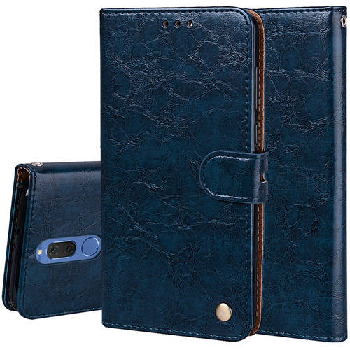 Leather Wallet Case For Huawei Mate10 Lite Card Holder Flip Case For Huawei Mate 10 Lite RNE-L21 RNE-L01 RNE-L02 Phone Bag Coque