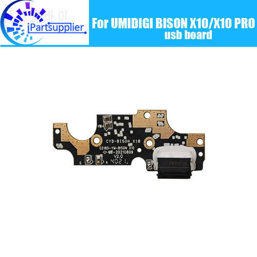 UMIDIGI BISON X10 USB board 100% Original New for USB plug charge board Replacement Accessories for UMIDIGI BISON X10 PRO Phone.