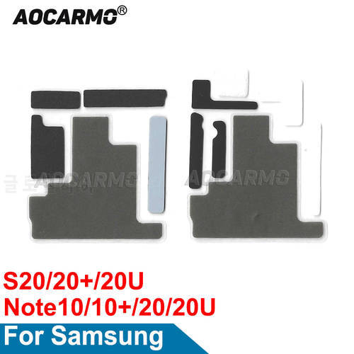 For Samsung Galaxy Note 10 10+ 20 Note10+ Note20U 20U Ultra Plus Back Cover Heat-dissipating Silicone Sticker Graphite Heat Sink