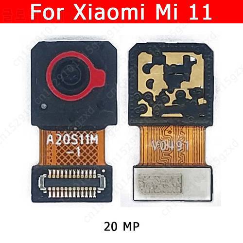 Original Front Camera For Xiaomi Mi 11 Mi11 Facing Frontal View Selfie Camera Module Flex Replacement Spare Parts