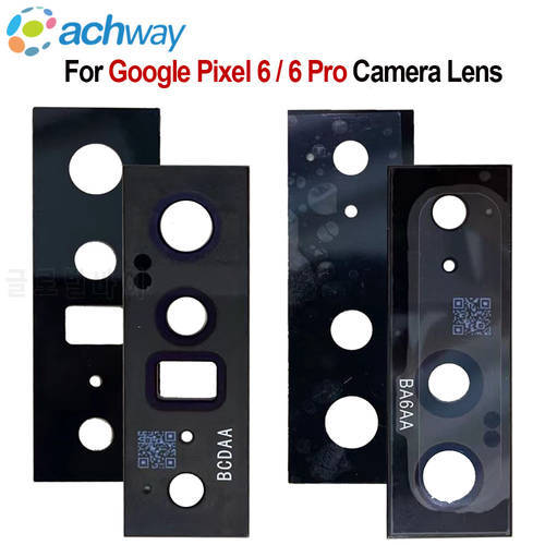 New For Google Pixel 6 Pro Camera Lens Glass Lens Back Rear Cover Replacement Parts For Google Pixel 6 Rear Camera Lens