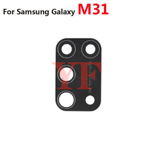 For Samsung Galaxy M31 M31S M31 Prime M32 4G 5G M51 M21 Back Rear camera Glass lens with sticker adhesive